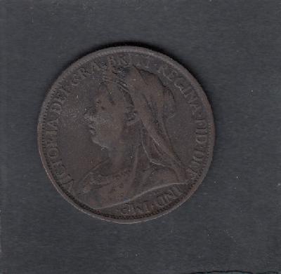 Beschrijving: 1 Penny  VICTORIA 